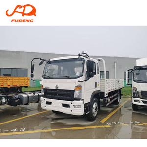 รถบรรทุก HOWO 4x2 ใหม่ เกียร์ธรรมดา เครื่องยนต์ดีเซล 160 แรงม้า ประหยัดน้ำมัน บรรทุกได้ 5-15 ตัน รถบรรทุกขนาดเล็กสำหรับการขนส่งในเมือง - Product Image 2