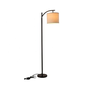 <span class=keywords><strong>Simig</strong></span> – abat-jour en tissu conçu pour l'éclairage, trépied en fer, corps de lampe, lampadaire - Product Image 1