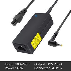 Hot Thay Thế 40W 19.5V 2.05A 4.0*1.7Mm Máy Tính Xách Tay AC DC Adapter Sạc Nhanh HP PA-1400-18HL Mini 210 110 Máy Tính Xách Tay EU Chúng Tôi Ổ Cắm - Product Image 3