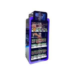 Custom Snus Retail Display <b>Cabinet</b> with LED Light <b>Lockable</b> Nicotine Pouch Display Showcase - Product Image 2