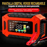 Chargeur de Batterie Portable Multi-Véhicules 12V/6A pour Voiture Moto, Maintenance Automatique, Fabricant OEM, Vente en Gros