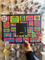 Nouveau Calendrier de l'Avent 24 pièces/ensemble Boîte Mystère Jouets Sensoriels à Presser Doux Coffret Cadeau pour Adolescents et Adultes Jouets Anti-Stress Noël Pâques Fêtes