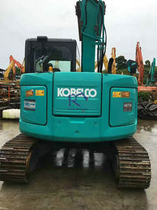 รถขุดขนาดเล็ก Kobelco Sk75-8sr 7 ตัน แบบตีนตะขาบ มือสอง ชั่วโมงการทำงานน้อย สภาพดี มอเตอร์หลัก MOOG ปั๊มไฮดรอลิก Parker วาล์ว 1 - Product Image 3