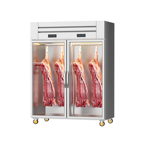 Vitrina Refrigerada Comercial para Carnes Frescas, <span class=keywords><strong>Vertical</strong></span>, de Dos/Tres/Cuatro Puertas, para Exhibición de Carne de Cerdo, Res y Cordero - Product Image 2