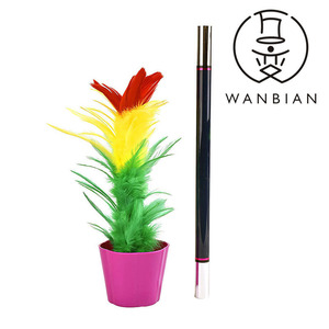 Varita mágica con forma de flor para fiestas, accesorio de truco mágico, juguete para actuaciones en escenario de 52cm, entretenimiento para fiestas de adolescentes - Product Image 5