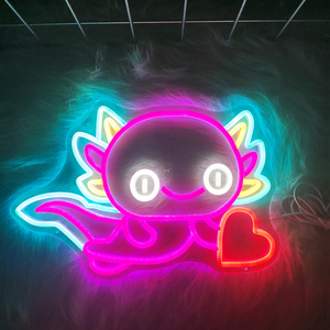 Colorful Fish Neon <b>Sign</b> <b>Lights</b> Custom Multi-Color Remote Control Wall Mountable Baby Gift Home Party Car Companies Event Decor - Product Image 2