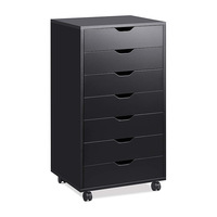 Armoire de rangement professionnelle pour bureau, armoire à dossiers en acier avec serrure, 2/3 tiroirs, meuble mobile, design moderne, archivage
