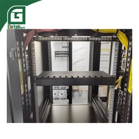 GETEKnet OEM ODM Panneau de gestion de câbles réseau horizontal pour intérieur, 12 anneaux, pour rangement de câbles