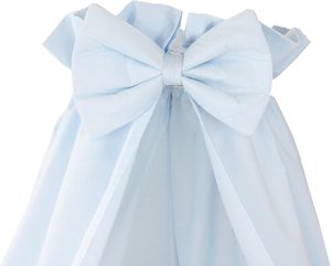Cotton Cot <strong>Canopy</strong> with Bow Conical Baby Crib <strong>Canopy</strong> <strong>Nursery</strong> Mosquito Net for 60x120cm Crib - Product Image 5
