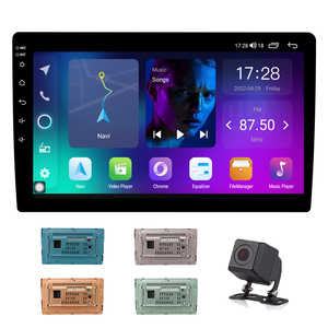 Bán buôn 10inch màn hình cảm ứng màn hình xe đài phát thanh phổ Carplay xe <span class=keywords><strong>MP5</strong></span> Máy nghe nhạc 1 DIN chuyển hướng đôi DIN Android xe Stereo - Product Image 1