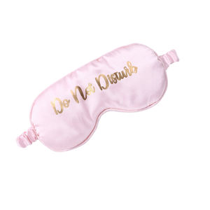 Lettres en gros Ne pas déranger Satin Masque <span class=keywords><strong>pour</strong></span> les yeux en soie Rose Eye Sleep Cover <span class=keywords><strong>pour</strong></span> <span class=keywords><strong>maman</strong></span> Fille <span class=keywords><strong>Cadeau</strong></span> de mariée - Product Image 5