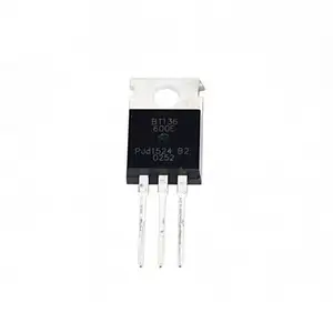 Transistor bt136 600e novo Bt136-600E triac 4a 600v to-220 chip