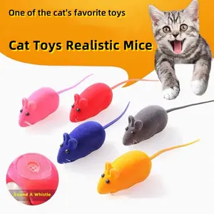 Cat Dog Pet Squeaky Noise Mouse Toy Play Gift