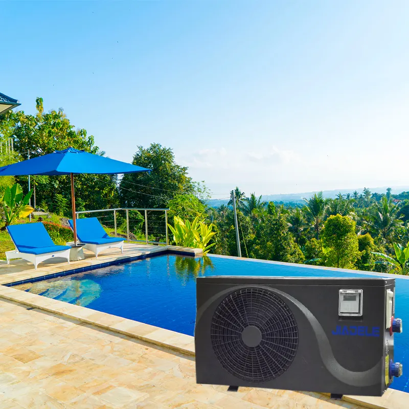 JIADELE-bomba de calor para piscinas, calentador de agua de 9kw, 11kw, 15kw, inversor de CC, R32