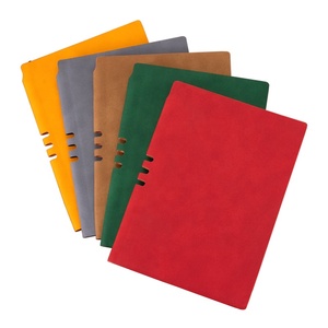 Taccuino personalizzato impermeabile in pelle vegana con Logo per la stampa di affari A5 copertina morbida diario personalizzato all'ingrosso - Product Image 1