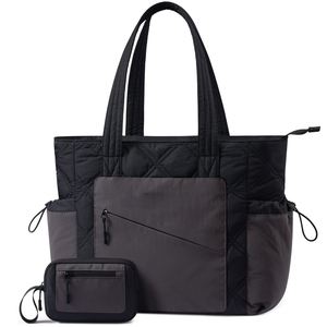 Multifunctional Shopping <b>Bag</b> Water Resistance Quilted Puffer Tote Handbag s - Product Image 3