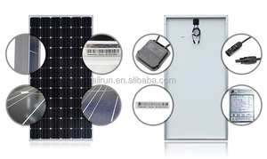 Panel Solar de 400W, 350W, 330W, 320W, 300W de Media Celda a Precio Económico, Paneles Monocristalinos PERC 5BB Totalmente Negros al por Mayor desde China - Product Image 3