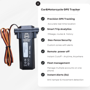 IP68 không thấm nước GPS Tracker cho xe trượt tuyết với giám sát từ xa geo-hàng rào & rung báo động hoạt động trên 2 gam & 4GLTE mạng - Product Image 5