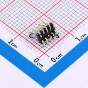 ZX-PZ1.27-2-5PWZ Pin Header SMD,P=1.27mm Connector ( Pin Structure: 2x5P )( Pitch: 1.27mm )( Row Spacing: 1.27mm ) - Product Image 2