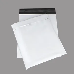 Bolsas de correo de plástico con logotipo personalizado, sobres de embalaje de poliéster para mensajería