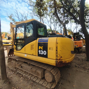 รถขุดไฮดรอลิกแบบตีนตะขาบ Komatsu PC130 มือสอง ขนาด 13 ตัน ปี 2023 นำเข้าจากญี่ปุ่นแท้ ชั่วโมงการใช้งานต่ำ พร้อมลูกปืนเครื่องยนต์และปั๊มไฮดรอลิก - Product Image 2