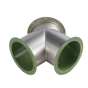 Diseño Industrial Tee <span class=keywords><strong>de</strong></span> acero inoxidable <span class=keywords><strong>de</strong></span> tres vías <span class=keywords><strong>de</strong></span> igual diámetro Tee Y-tee Conductos en espiral para sótano <span class=keywords><strong>de</strong></span> hospital - Product Image 6