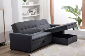 Living Room <b>Sofa</b> Modern Divano Letto Chaise Couch Ottoman With <b>Storage</b> Sectional <b>Sofa</b> Corner Home Furniture Pull Out <b>Sofa</b> <b>Bed</b> - Product Image 4