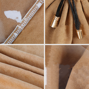 Sac de rangement de luxe en velours avec fenêtre transparente et cordon de serrage pour sacs à main, chaussures, maquillage, vêtements et organisateur de voyage - Product Image 6