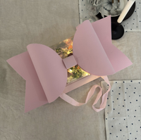 Boîte Cadeau de Luxe Portable pour la Saint-Valentin avec Rubans Décoratifs, Ruban Filé, Emballage Transparent pour Fleurs et Gâteaux - Vente en Gros
