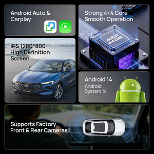 12.8Inch Tesla Phong Cách Carplay Màn Hình Cho Ford Kim Ngưu 2010 2019 Xe Stereo Wifi FM/AM Video Âm Nhạc Đa Phương Tiện Máy Nghe Nhạc - Product Image 2