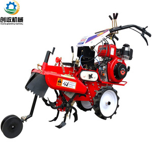 Multifunctional Farm <b>Cultivator</b> Gasoline Powered 4 Wheel Drive Tiller For Garden Soil Tillage And Weeding - Product Image 3