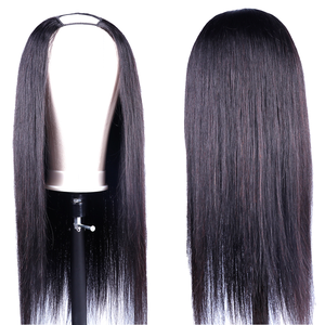Wholesale Body Wave Long Human Hair <b>Wigs</b> for Black Women Peruvian Hair <b>Cheap</b> U Part <b>Wig</b> Glueless Remy Human Hair - Product Image 1