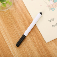 Stylo effaçable à l'eau pour tableau blanc, coloré, pour étudiants, dessin, encre rechargeable, marqueur à pointe fine pour bureau