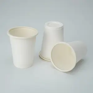 Biodegradable 8oz 250ml Cornstarch Plastic Tasting Drink Cups Cheap Factory Price Direct OEM ODM Biodegradable Disposable Corn Starch Cups