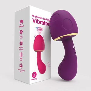 Nuevo Mini Vibrador de Succión con Forma de Hongo, Juguetes Eróticos de Doble Extremo, Estimulación del Punto G, Pezón y Vagina, Masajeador Vibrador - Product Image 4