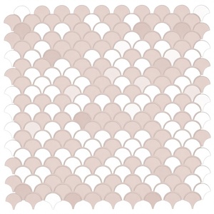Mosaico de Escamas de Pescado de Nácar, Adhesivo Hexagonal para Pared, para Cocina, Baño, Hotel - Product Image 4