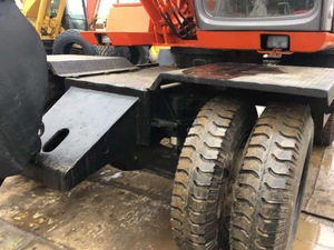 Excavadora de ruedas Hitachi EX100WD usada, el mayor proveedor de Shanghái, excelente rendimiento - Product Image 5