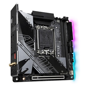 Placa base de escritorio Gigabyte B760I AORUS PRO <span class=keywords><strong>DDR4</strong></span>, garantía de 3 años, canal de memoria doble, Intel chipset, soportes duros SATA de 128 GB - Product Image 3