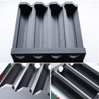 MINGDA PET-CF 3d impression matériel Pla Petg Plus Filament 1.75mm Abs noir Flexible 3d impression Filament Pla 1kg