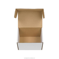 Cajas de Pizza de 12, 14, 16 y 18 Pulgadas, Blancas y Moradas, de Cartón Corrugado con Insertos, Cajas de Cartón Corrugado Lisas, Blancas y Elegantes para Envíos de Pasteles