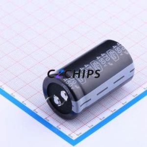 Condensador Electrolítico de Aluminio LSM471M2W---3050, Montaje a Presión (THT), Componente de Orificio Pasante, D30xL50mm 470uF 20% 450V 10mm - Product Image 2