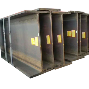 เสาโครงเหล็กคาร์บอน Q235B สำหรับสร้างสะพานเหล็กรูปตัว H แบบรีดร้อน - Product Image 1