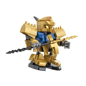 COGO 312 pièces, série garçon, blocs ABS, jouets de construction de mecha de <span class=keywords><strong>guerre</strong></span> version Q pour enfants - Product Image 3