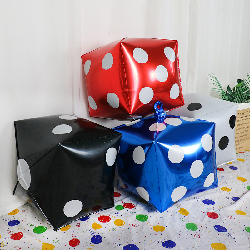 Dollar Dice Balloons - Fun Smiley Face Balloons For Parties, Decorations & Celebrations - View #9