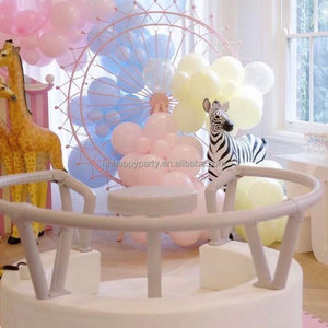 Équipement de terrain de jeu de carrousel doux blanc de haute qualité - Product Image 2