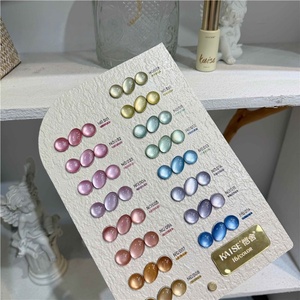 Set de Gel para Uñas Ojo de Gato Magnético de 16 Colores, Resistente al Agua, con Brillo Acuático, Constelación, Popular en Salones de Belleza Kaishe - Product Image 4