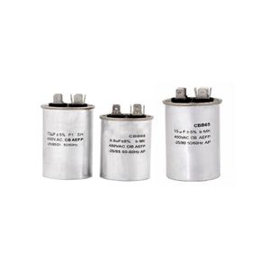 Tụ điện đôi máy giặt điều hòa không khí tụ điện cbb65 phim tụ 20 + 5 uF d50x85 - Product Image 2