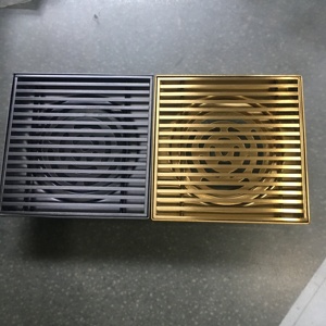 Moderno 5 pollici Smart Grate <span class=keywords><strong>di</strong></span> scarico per bagno <span class=keywords><strong>di</strong></span> vendita calda doccia rifiuti - Product Image 4