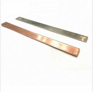 บัสบาร์ทองแดงแบบยืดหยุ่นเคลือบดีบุก  ทองแดงนำไฟฟ้าสูง สำหรับแผงจ่ายไฟฟ้า OEM - Product Image 1