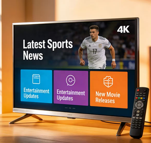 Compatible con el Último Canal Deportivo <span class=keywords><strong>M3U</strong></span> HD <span class=keywords><strong>Link</strong></span>, Pantalla de 42 Pulgadas con Frecuencia de Actualización de 240 Hz, Resolución HD1080, Compatible con Múltiples Canales de TV Nacional - Product Image 1